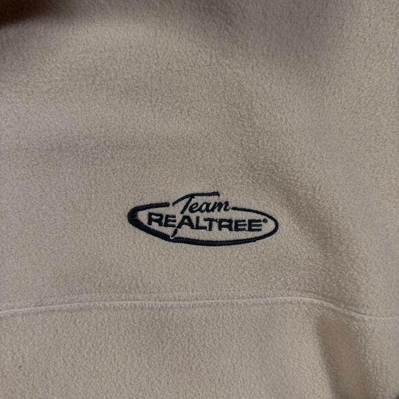 Realtree Beige Full Zip Fleece Jacket Men’s XL Cream and Tan Jacket - Picture 3 of 7